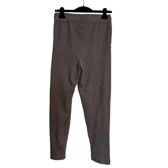 H&M Basics Grey  Purple Split Hem Lounge Pants Soft Comfortable Loungewear EUC - Picture 2 of 14